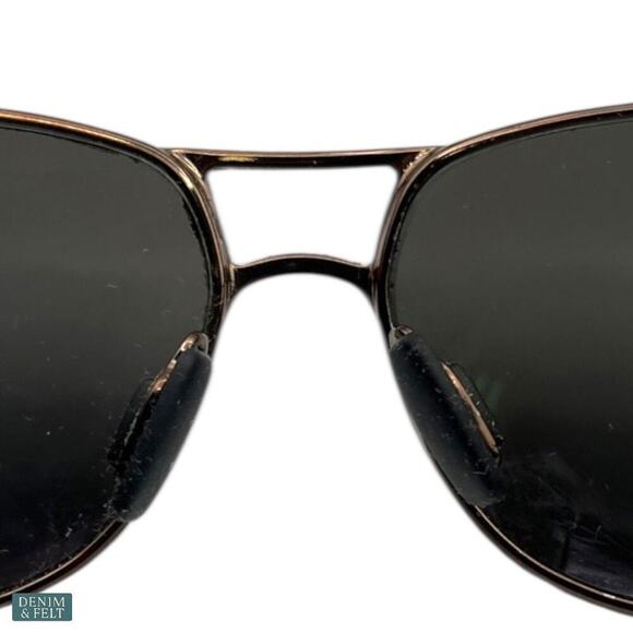 😎 Maui Jim Bayfront Aviator Sunglasses Gloss Brown HCL Bronze Polarized - Picture 11 of 14